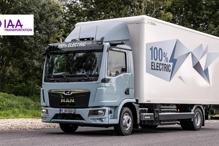 MAN unveil its eTGL Truck at IAA 2024