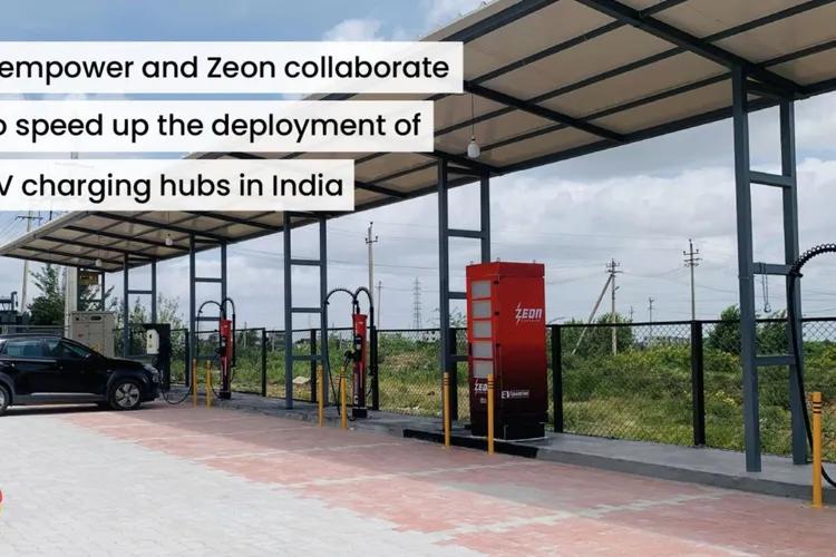 Kempower and Zeon Partner to Deploy EV Charging Hubs in India