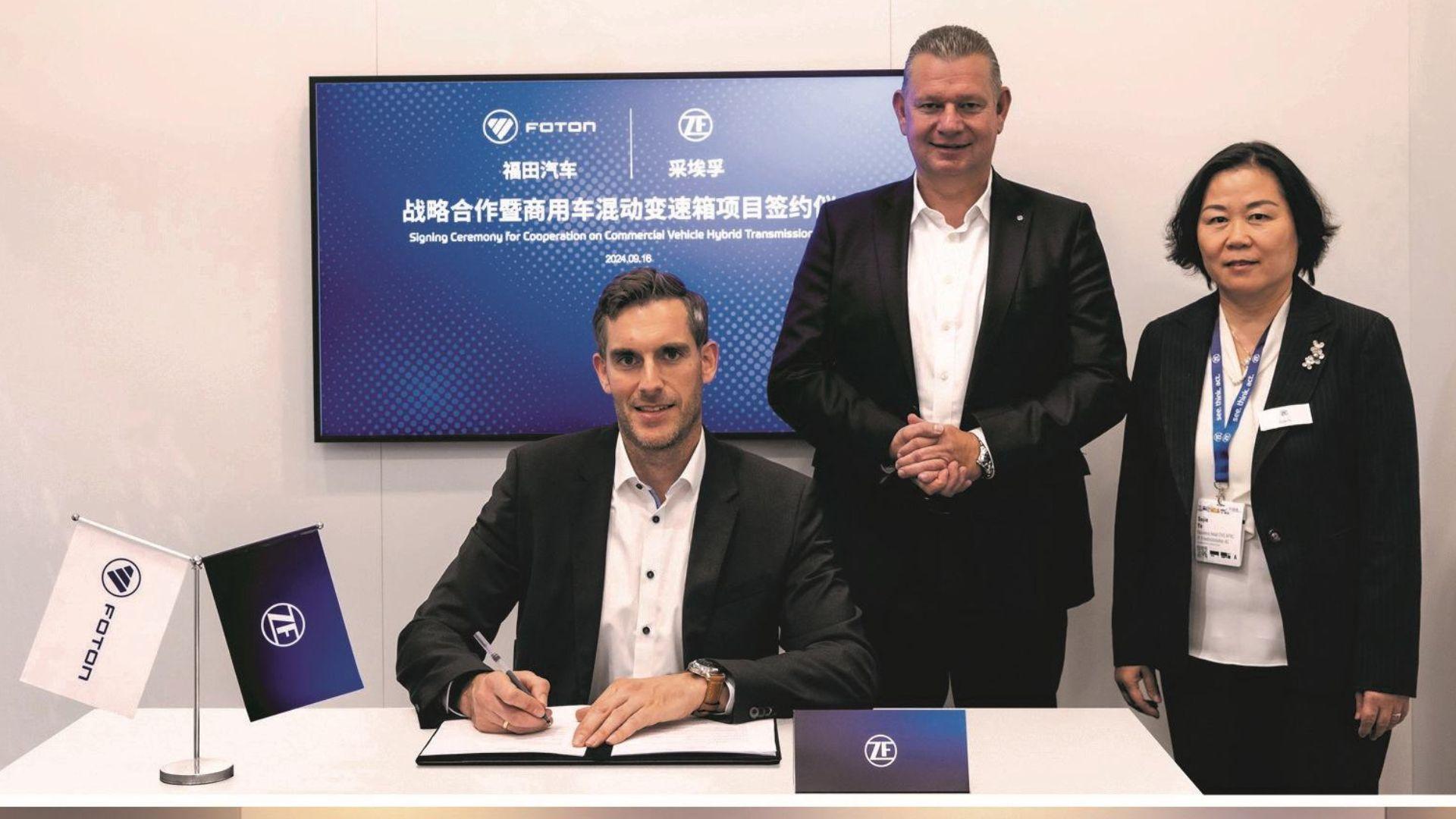 ZF and Foton expand partnership to hybrid transmission for China market