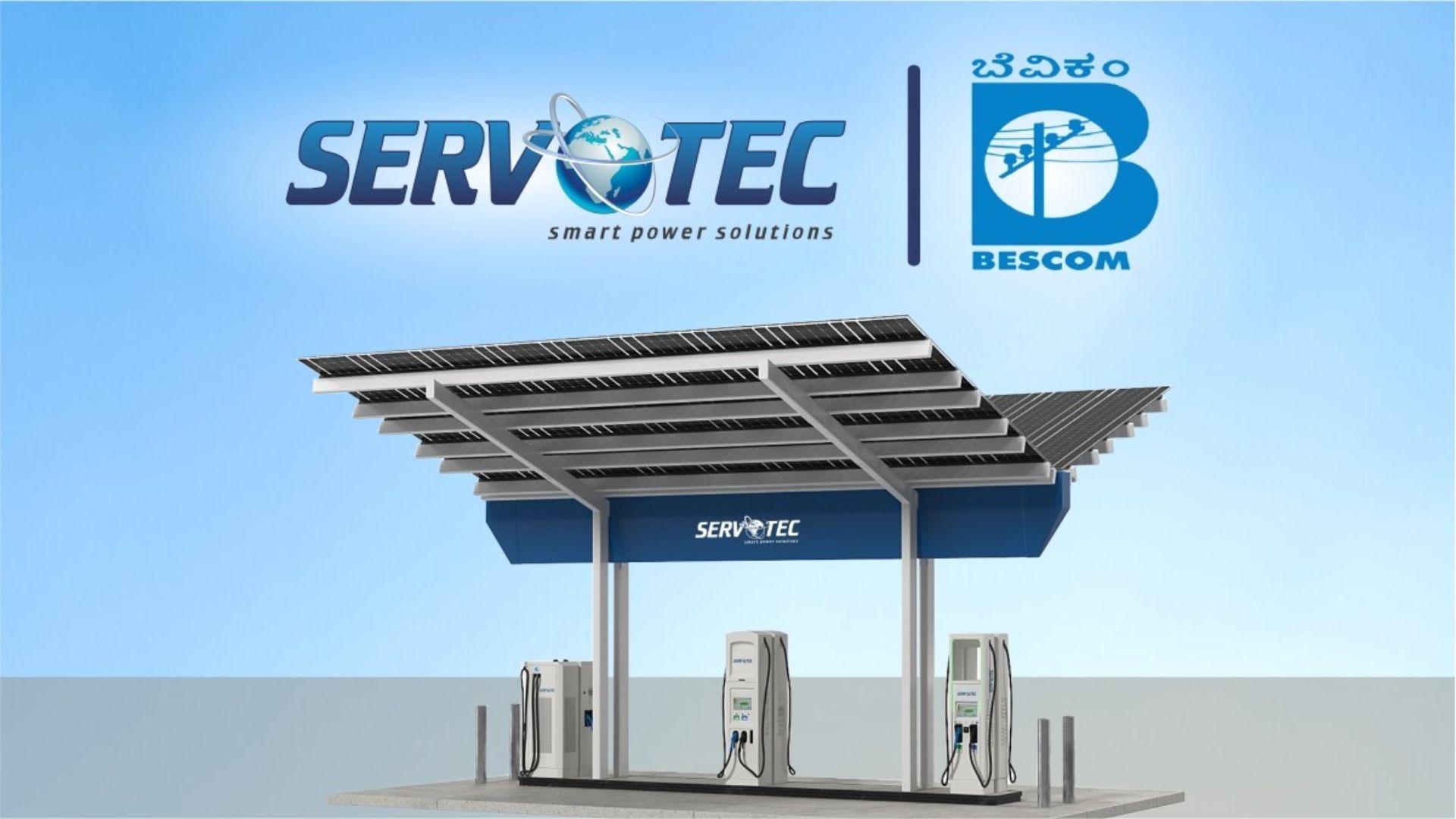 Servotech to Install 11 DC Fast EV Chargers for BESCOM