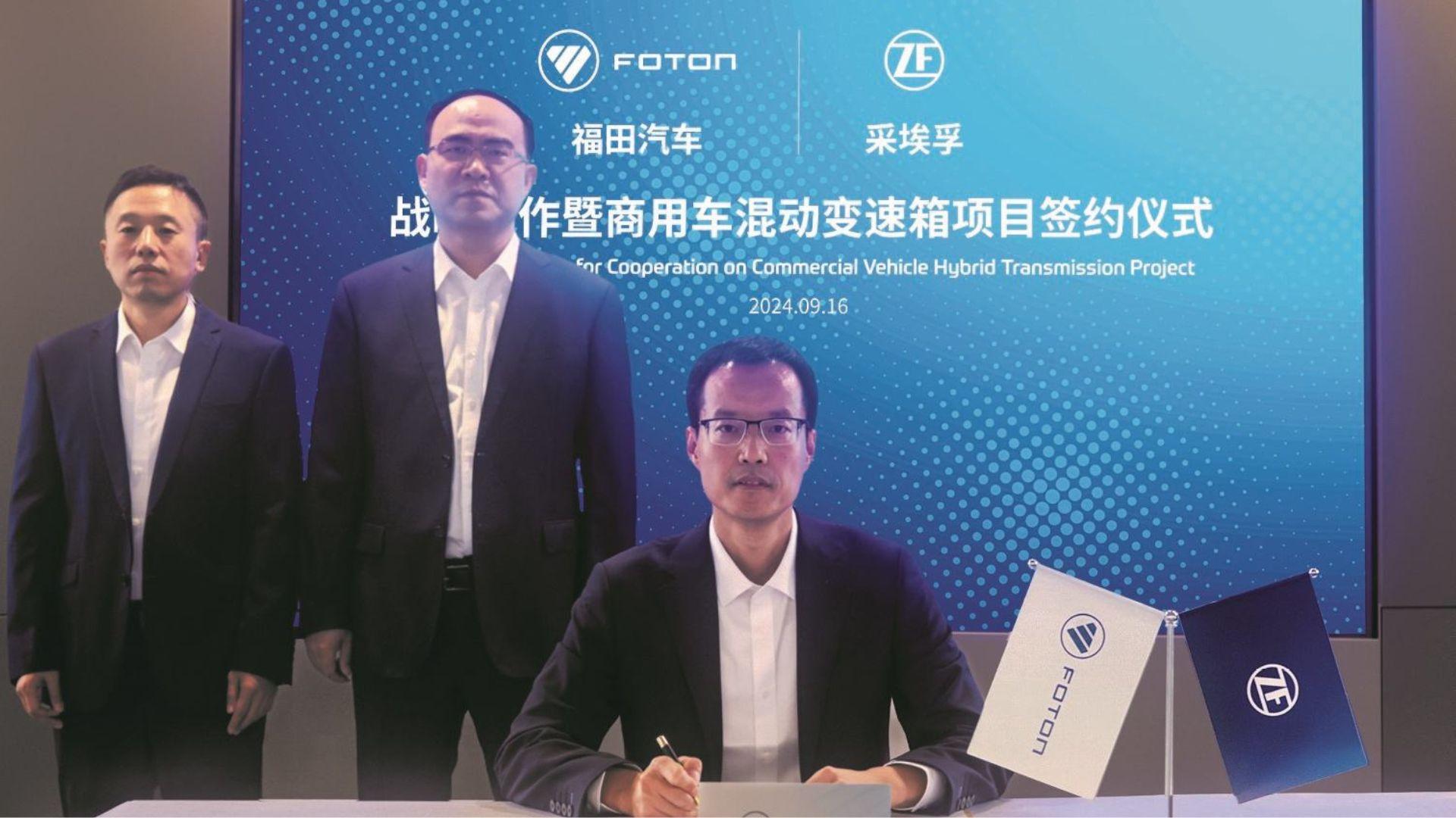 ZF and Foton expand partnership to hybrid transmission for China market
