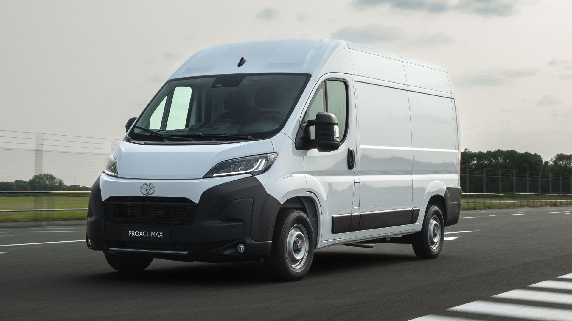 Toyota Unveils PROACE MAX for Heavy-Duty Vans in Europe