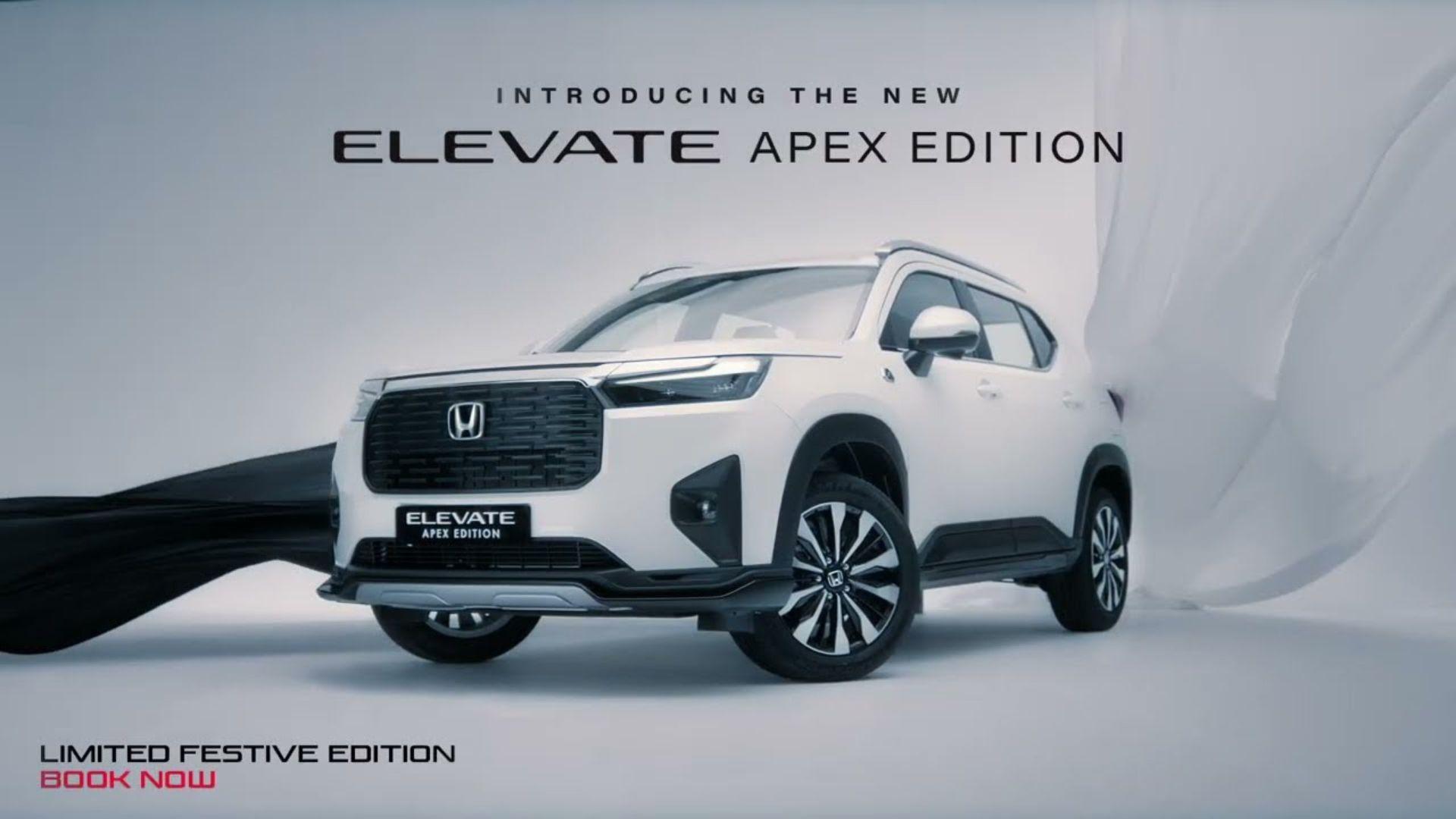 Honda Elevate Apex Edition launched at 12.86 Lakhs