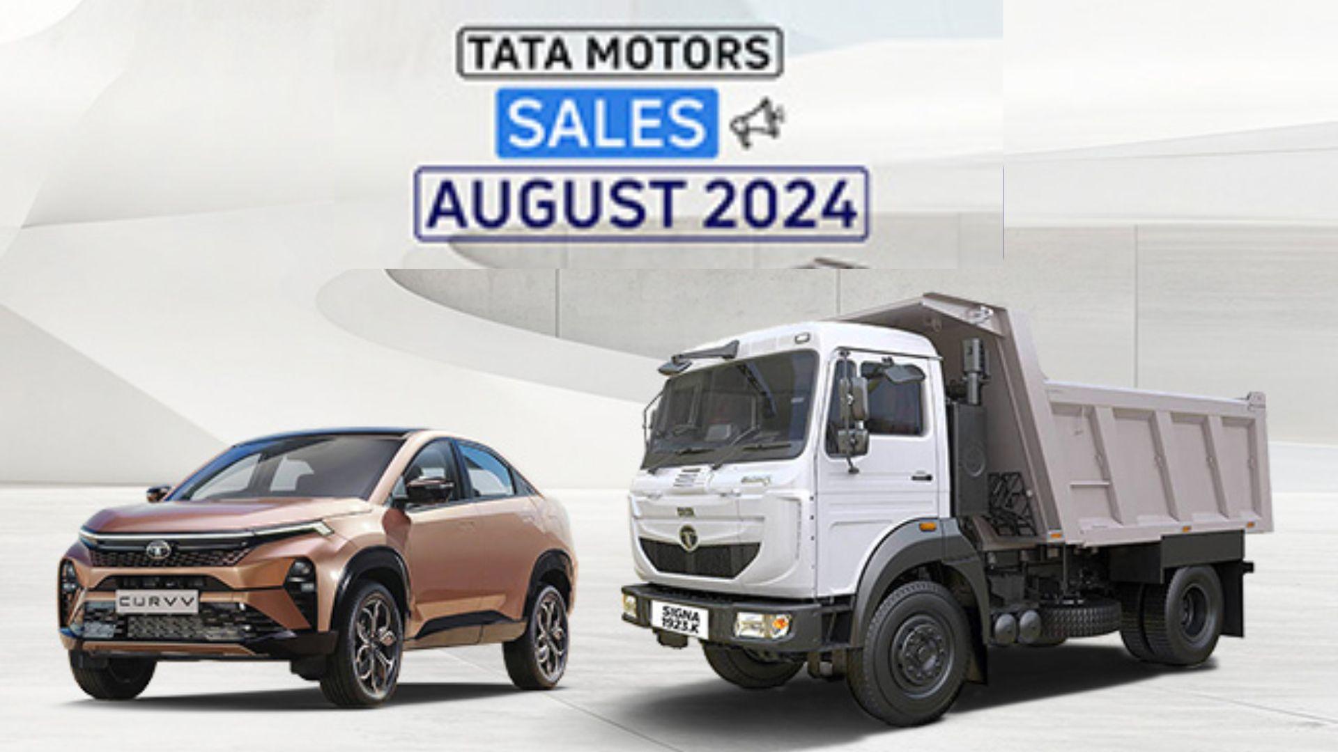 Tata Motors released August 2024 sales report