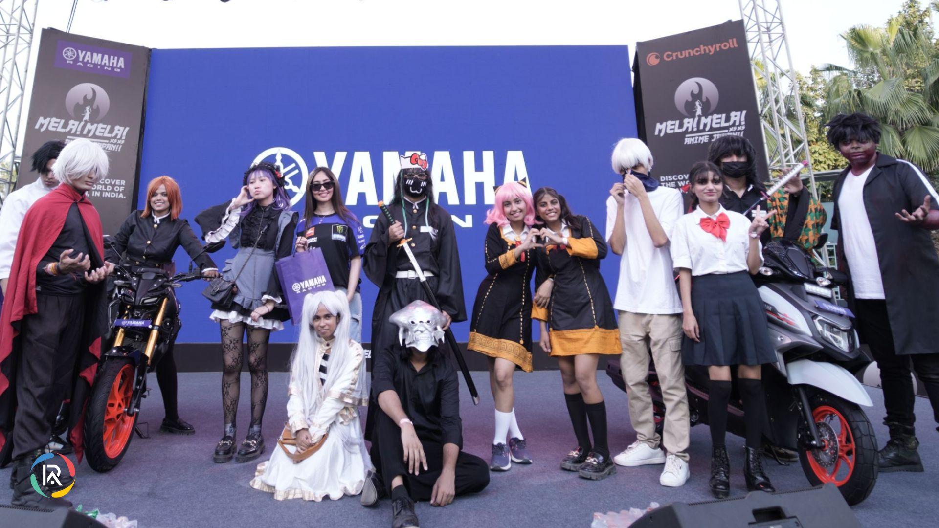 Yamaha's Pavilion at Mela! Mela! Anime Japan Fest