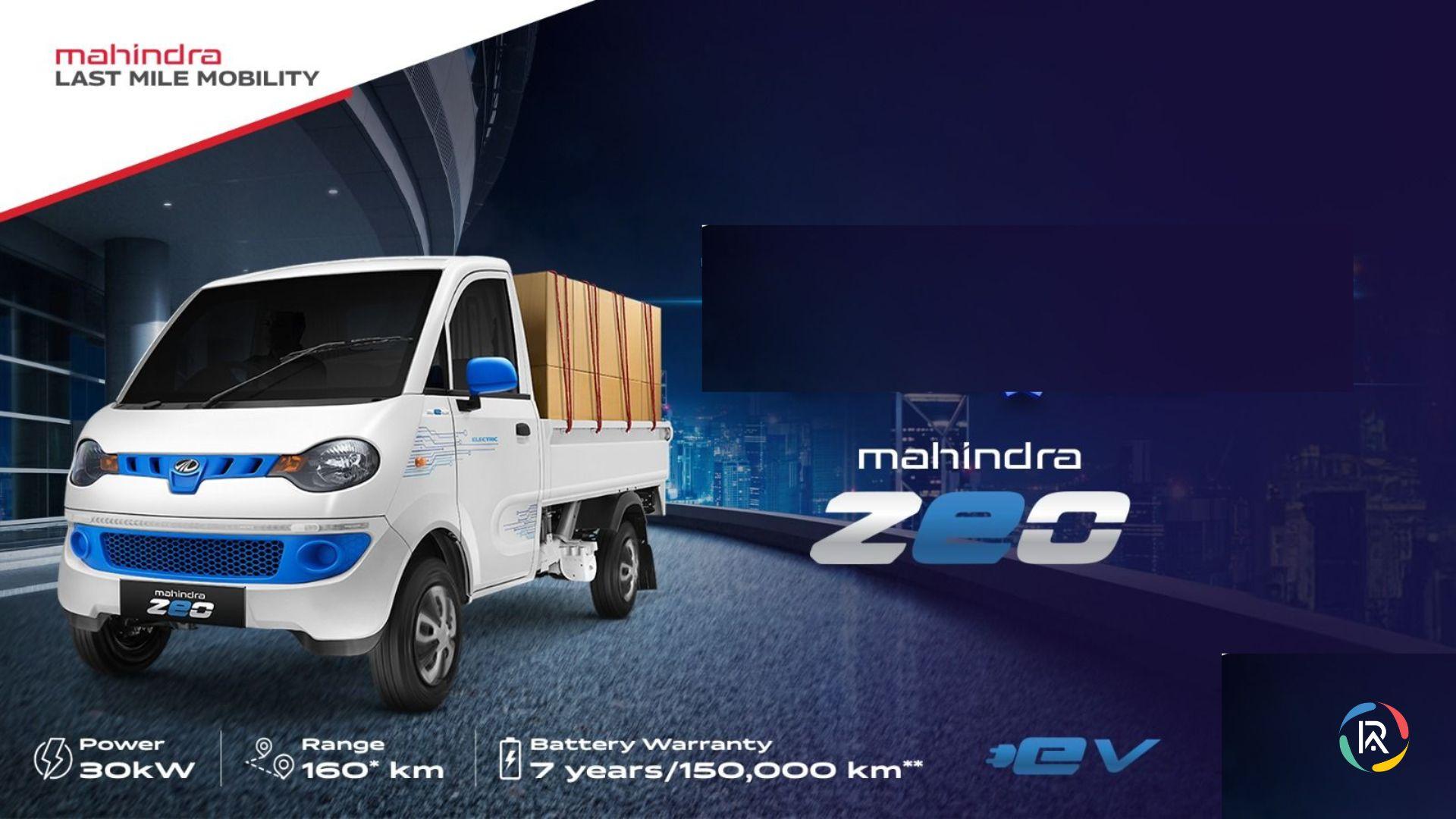 Mahindra Launches ZEO Electric SCV