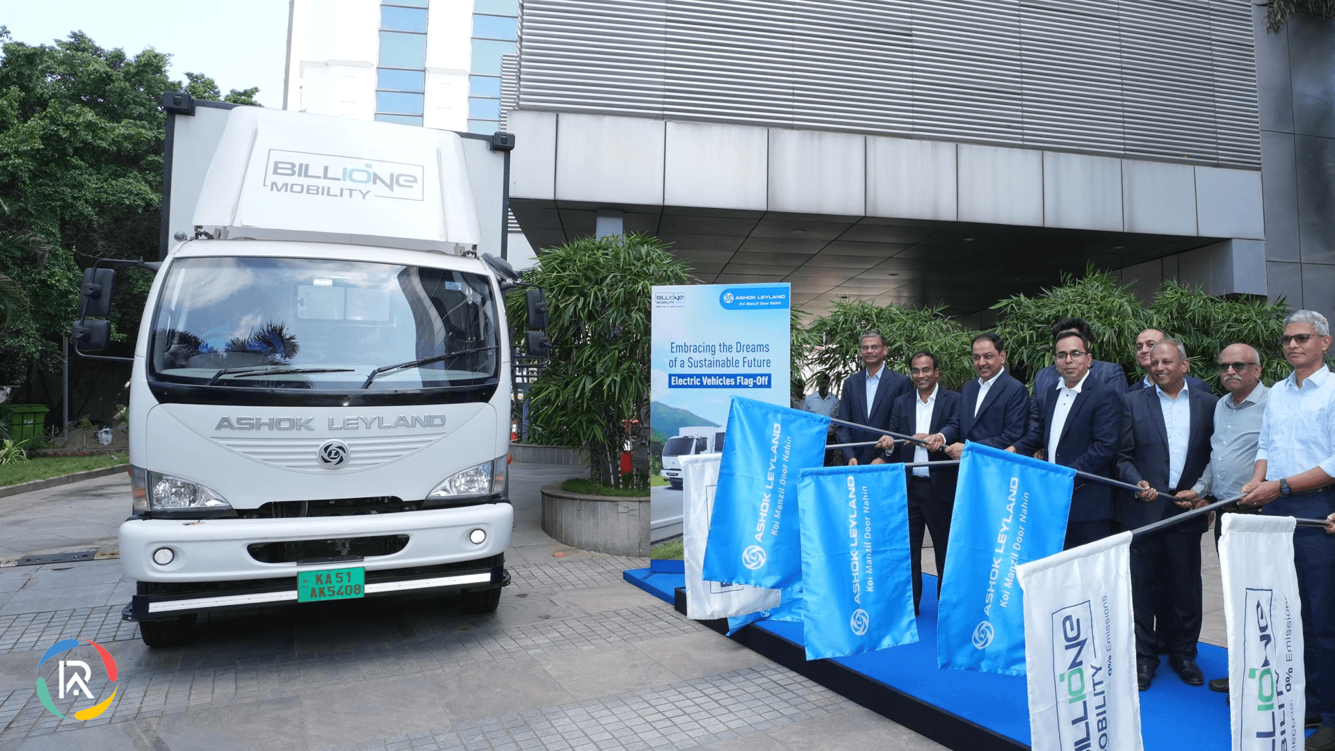 Ashok Leyland begins delivery of E-Vehicles to Billion Electric Mobility