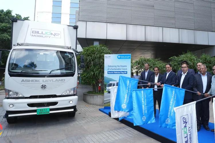 Ashok Leyland begins delivery of E-Vehicles to Billion Electric Mobility