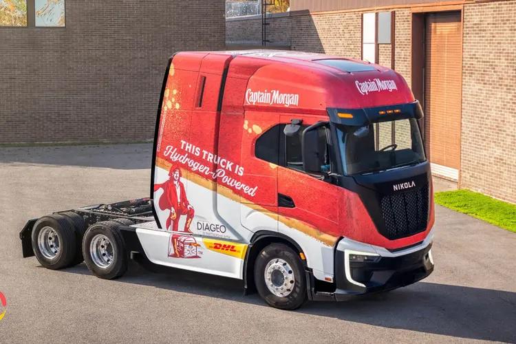 DHL and Diageo Introduce Hydrogen-Powered Trucks in Illinois