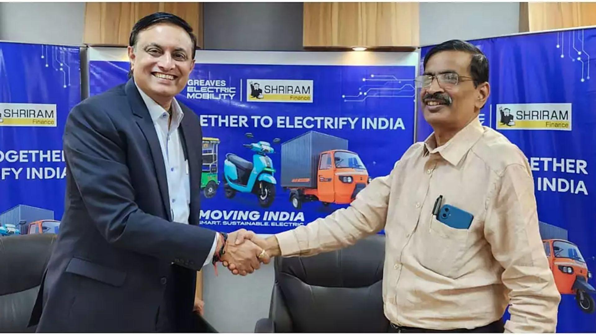Greaves 3 Wheelers Partners with Shriram Finance