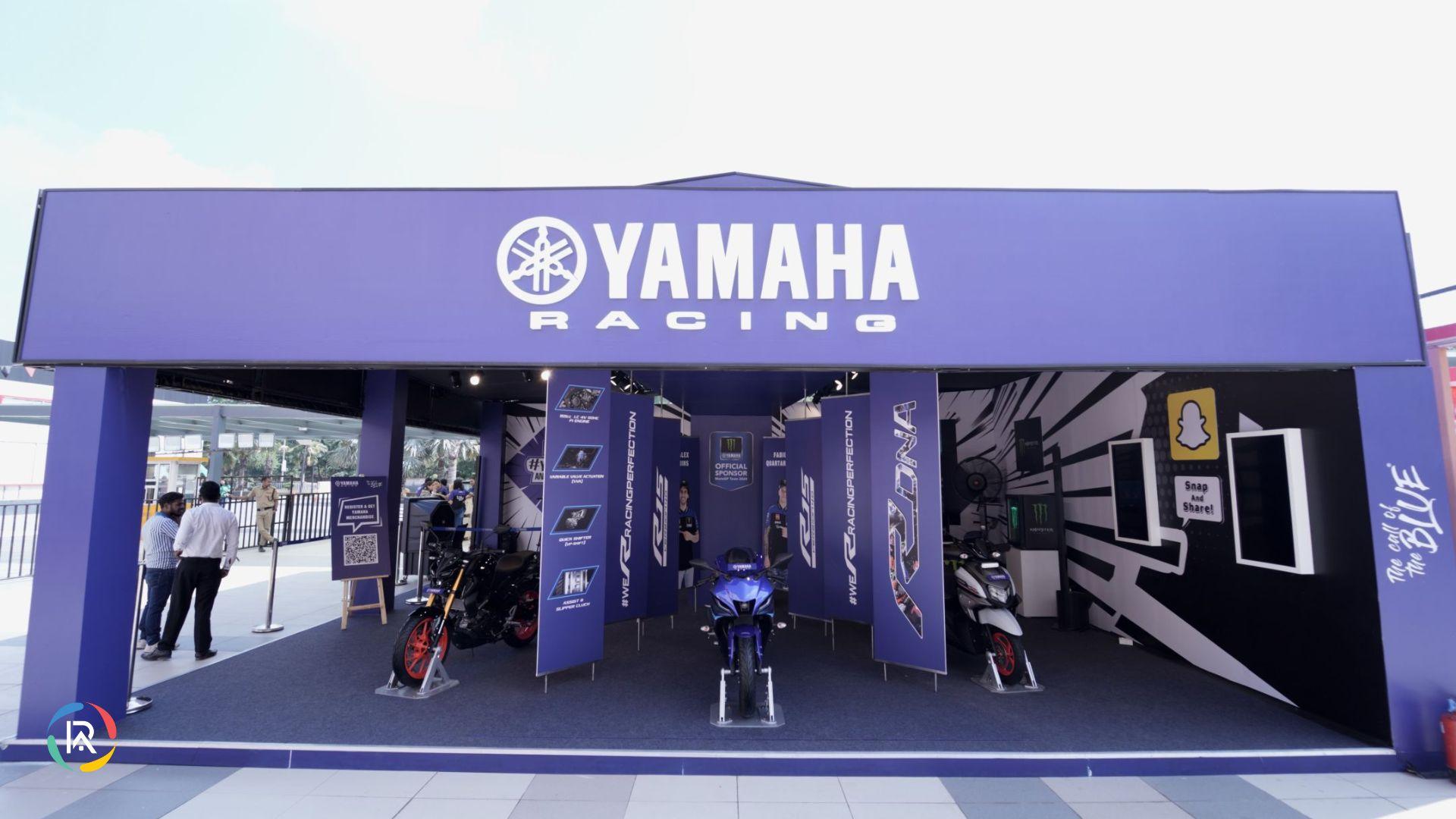 Yamaha's Pavilion at Mela! Mela! Anime Japan Fest