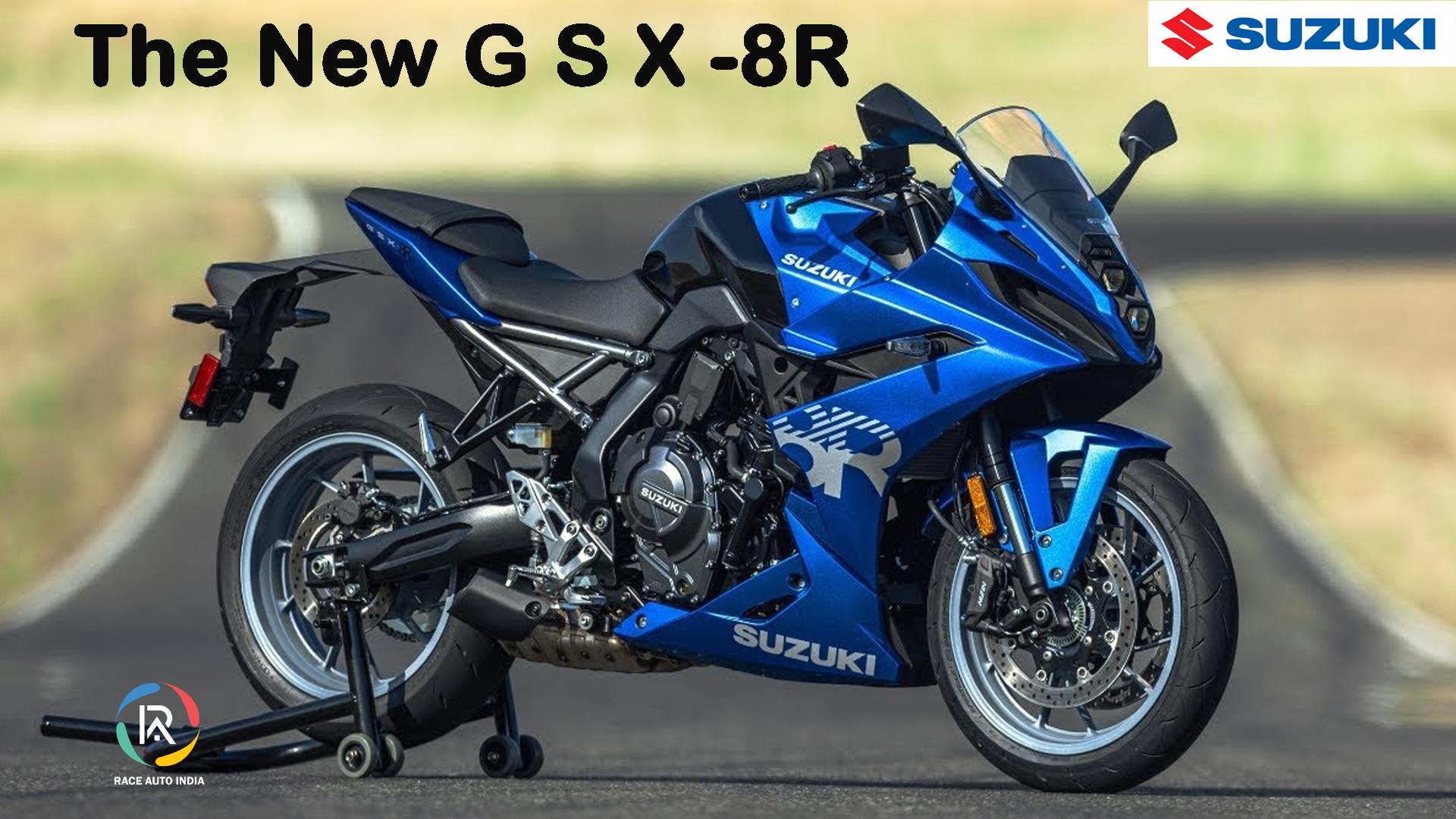 Suzuki Motorcycle India unveils the GSX-8R sportbike