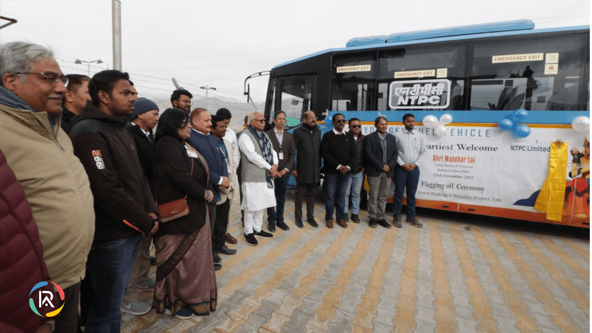 NTPC launches green hydrogen buses in Leh