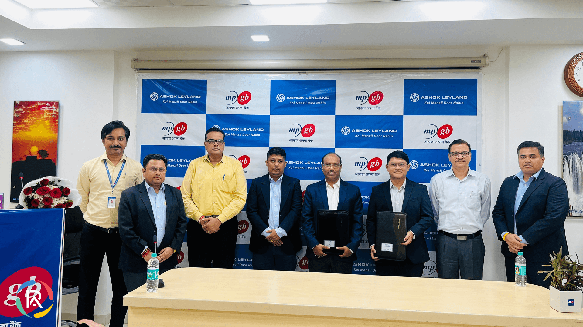 Ashok Leyland partners with Madhya Pradesh Gramin Bank for Vehicle Finance