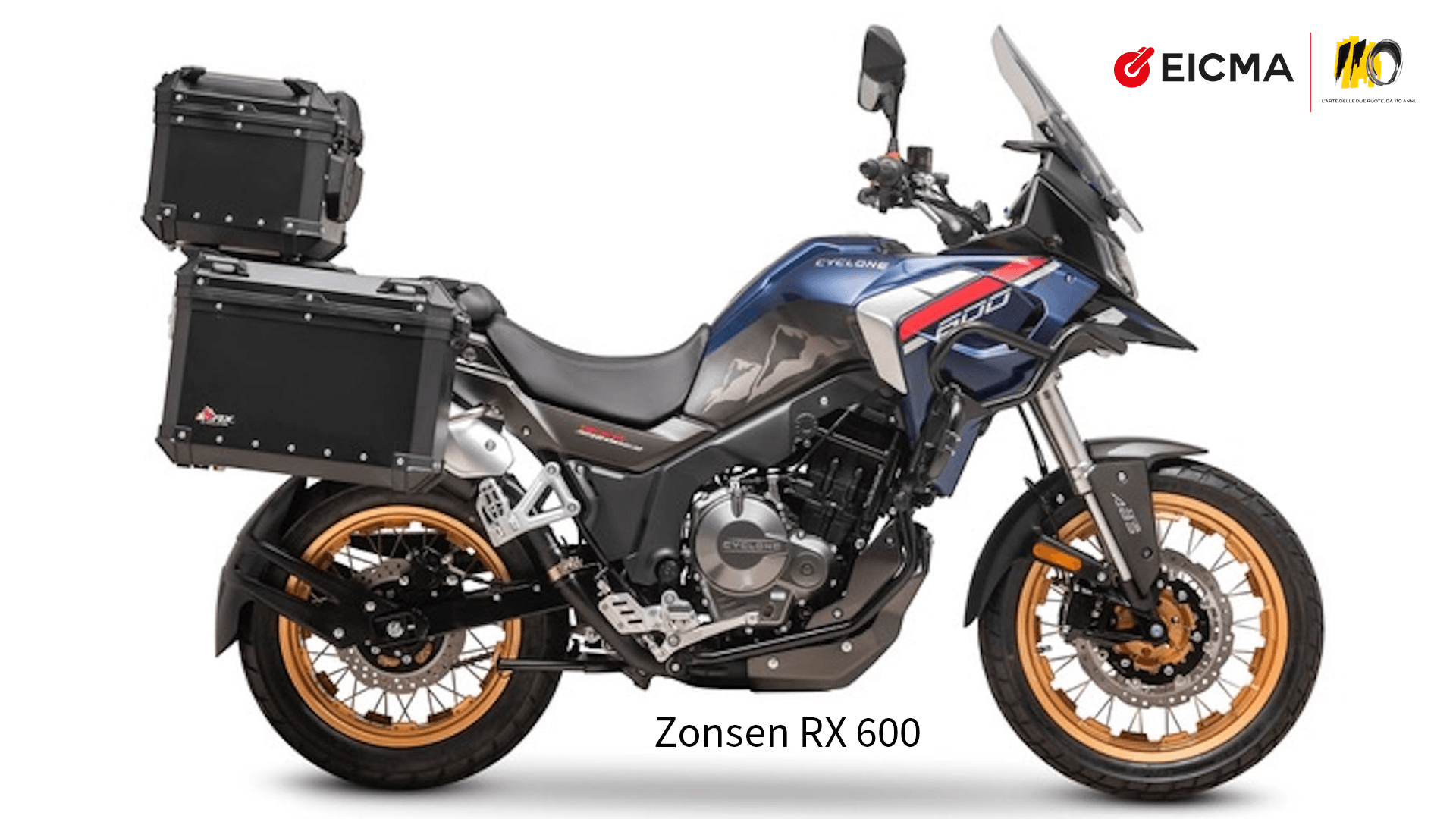 Zonsen presents new Cyclone range of motorcycles at EICMA 2024