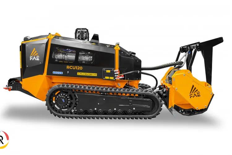 FAE RCU120 introduces powerful 120-hp remote-controlled carrier for tough terrains