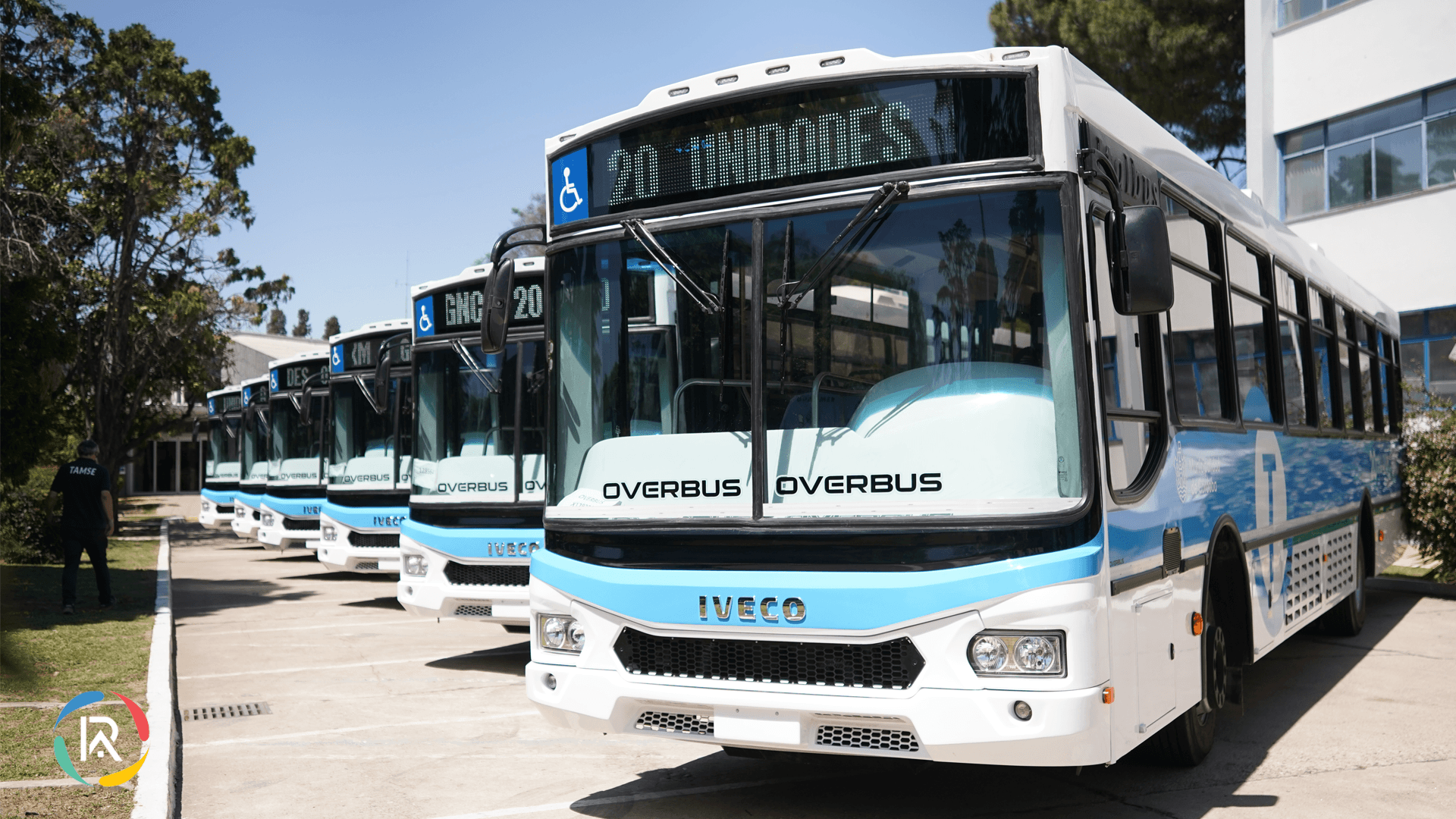 Iveco Bus delivers 20 CNG Buses to Argentina