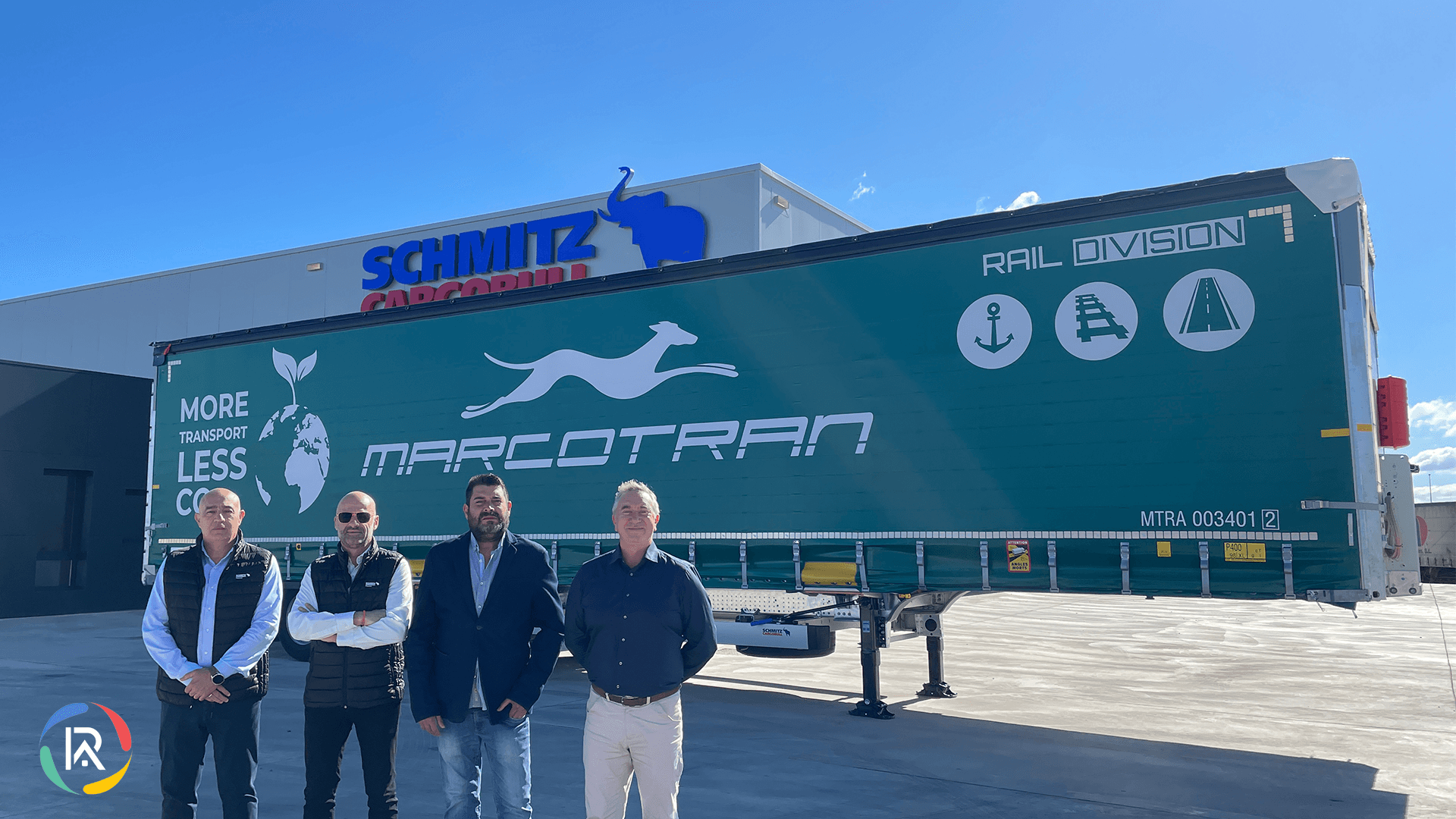 Schmitz Cargobull Delivers High-Tech Trailers to Marcotran