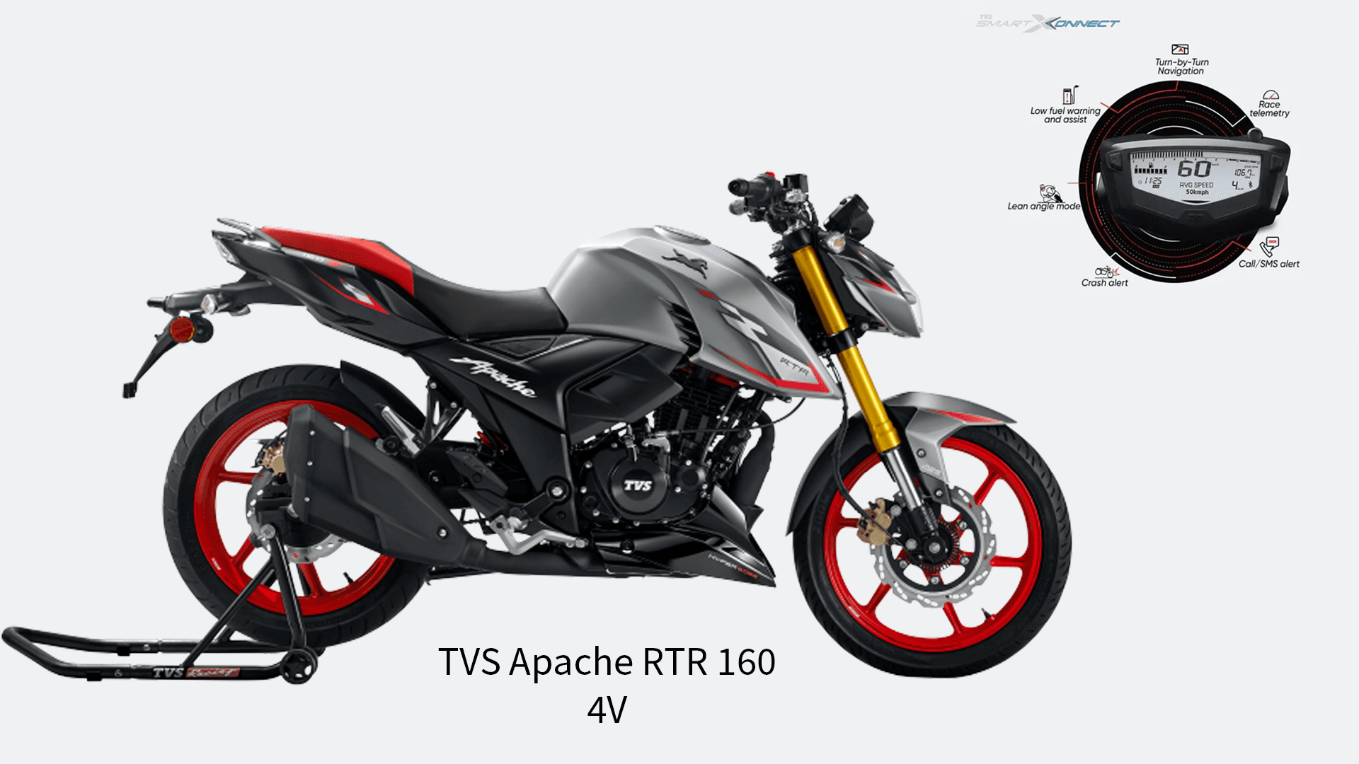 TVS Apache RTR 160 4V Launched with New Updates
