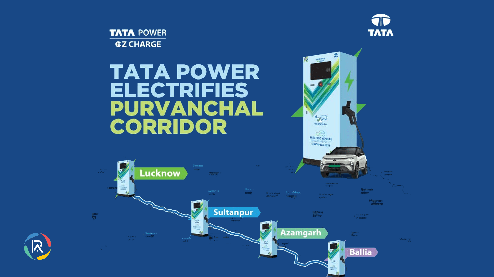 Tata Power expands EV Charging network in Azamgarh