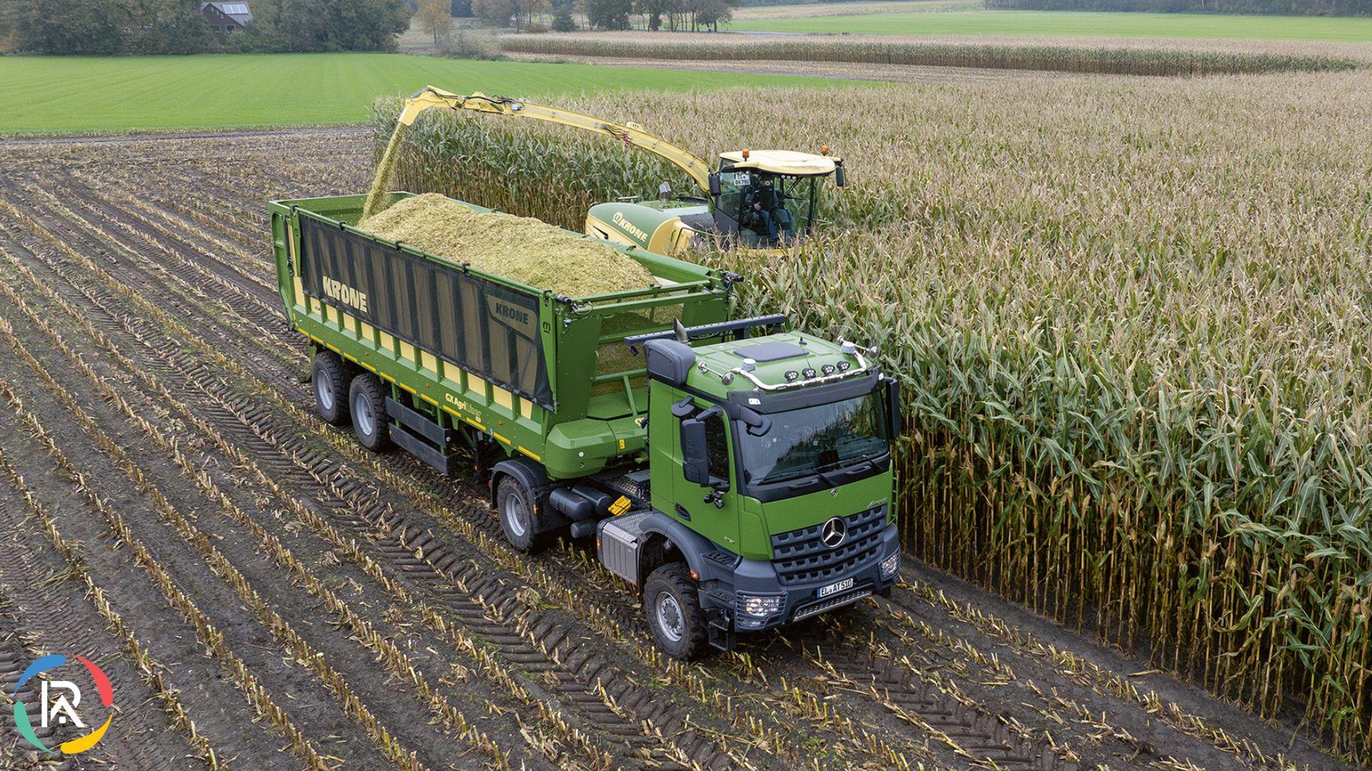 Krone Combines GX Transport System with a Lorry