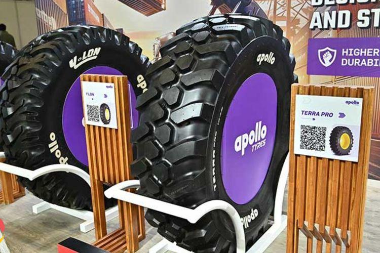 Apollo Tyres Launches Radials for Backhoe Loaders at BAUMA ConExpo