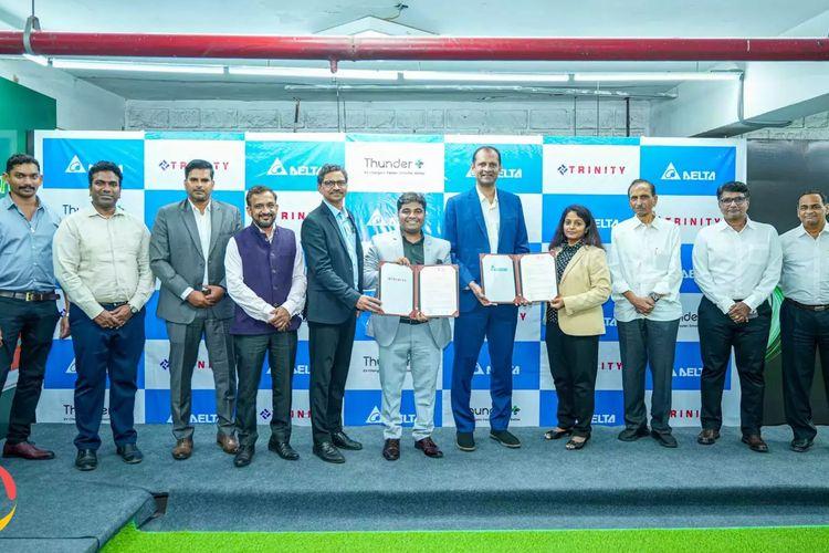 Delta Electronics Partnership with ThunderPlus for EV Charger Rectifiers