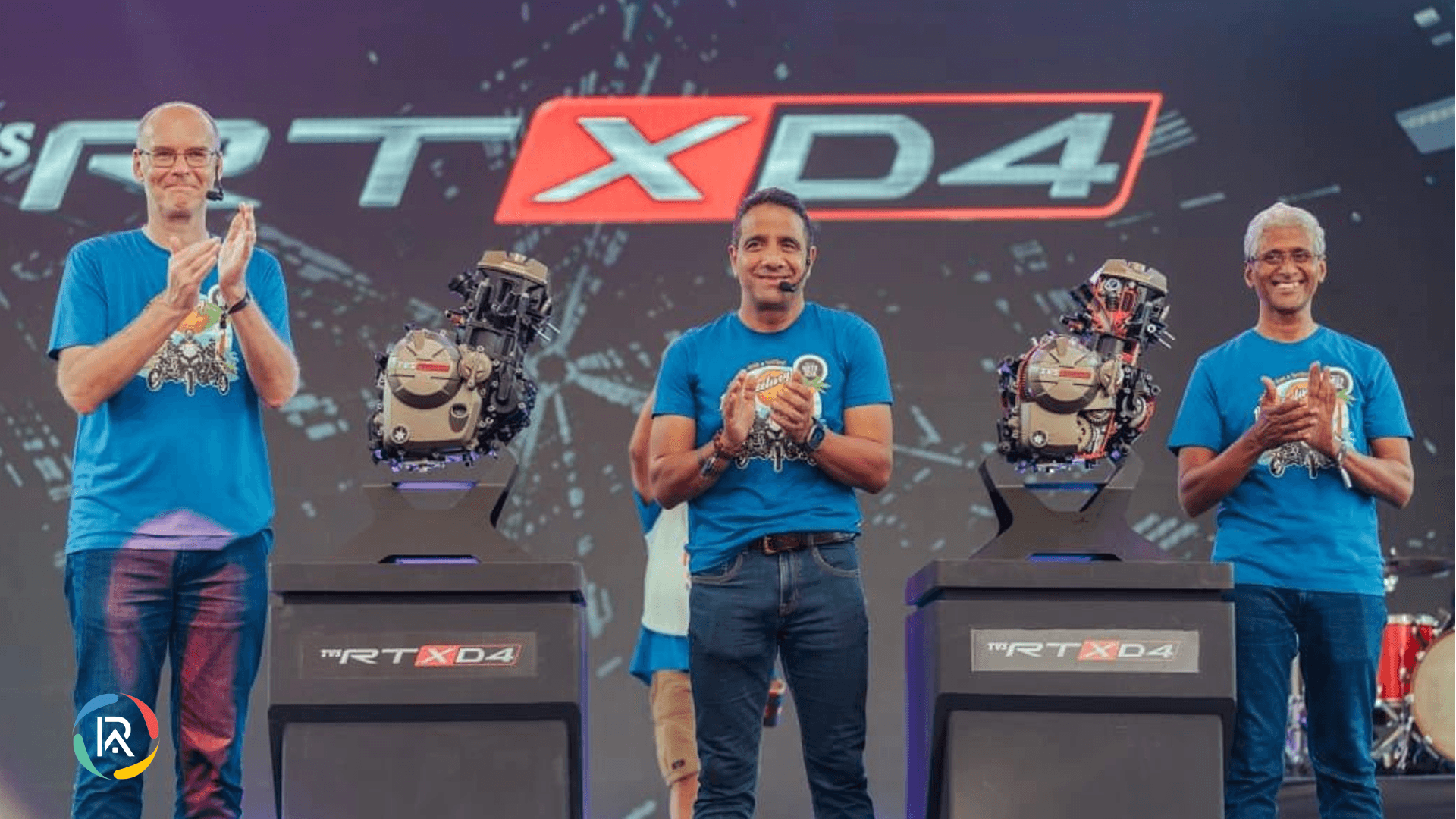 TVS unveils RT-XD4 engine at MotoSoul 2024