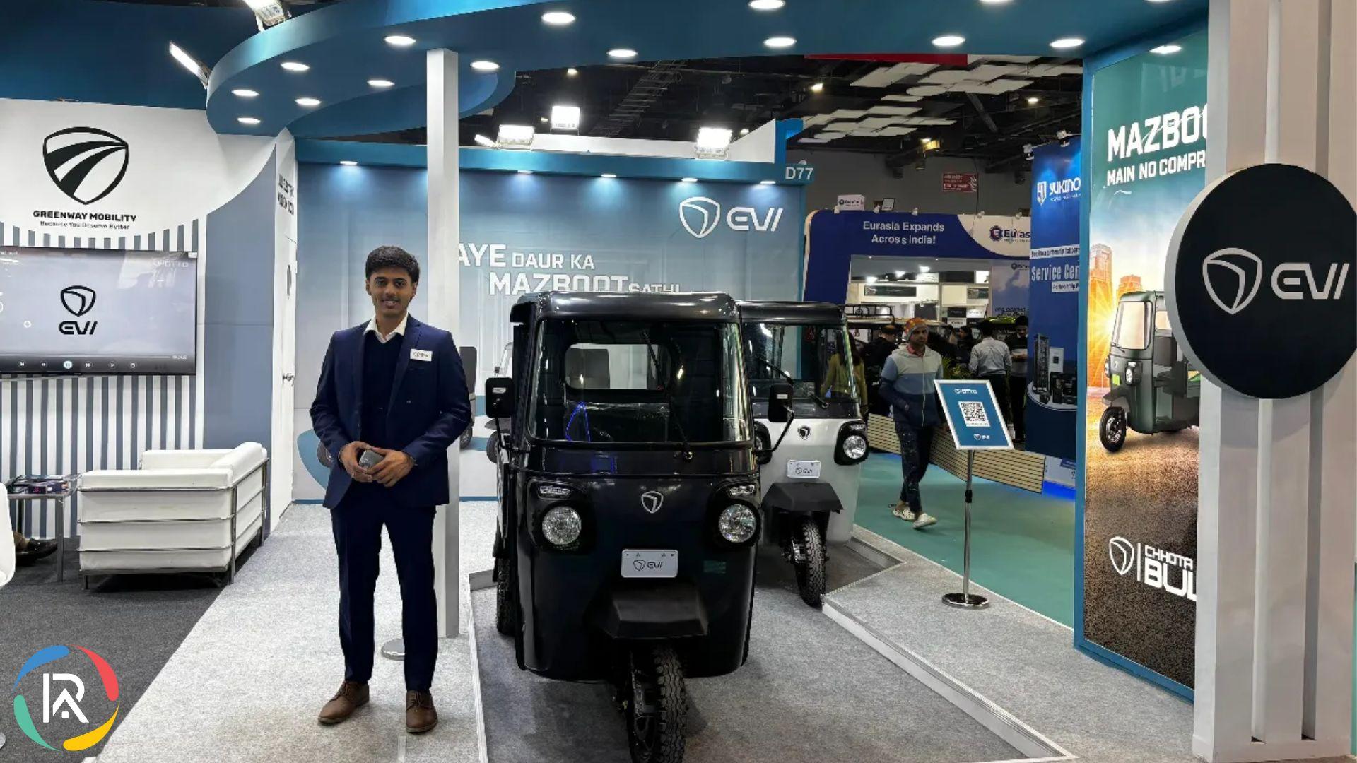 Greenway Mobility Launches E-Vi Electric Three-Wheelers