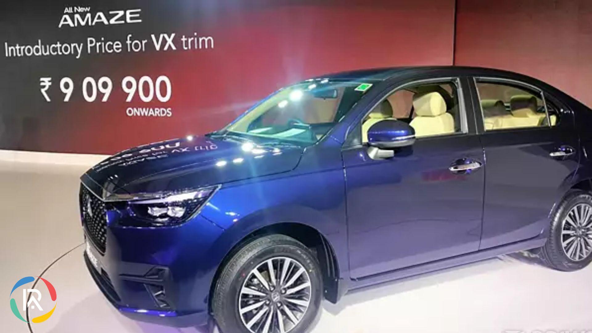 All-New 3rd Generation Honda Amaze makes its Global Debut in India