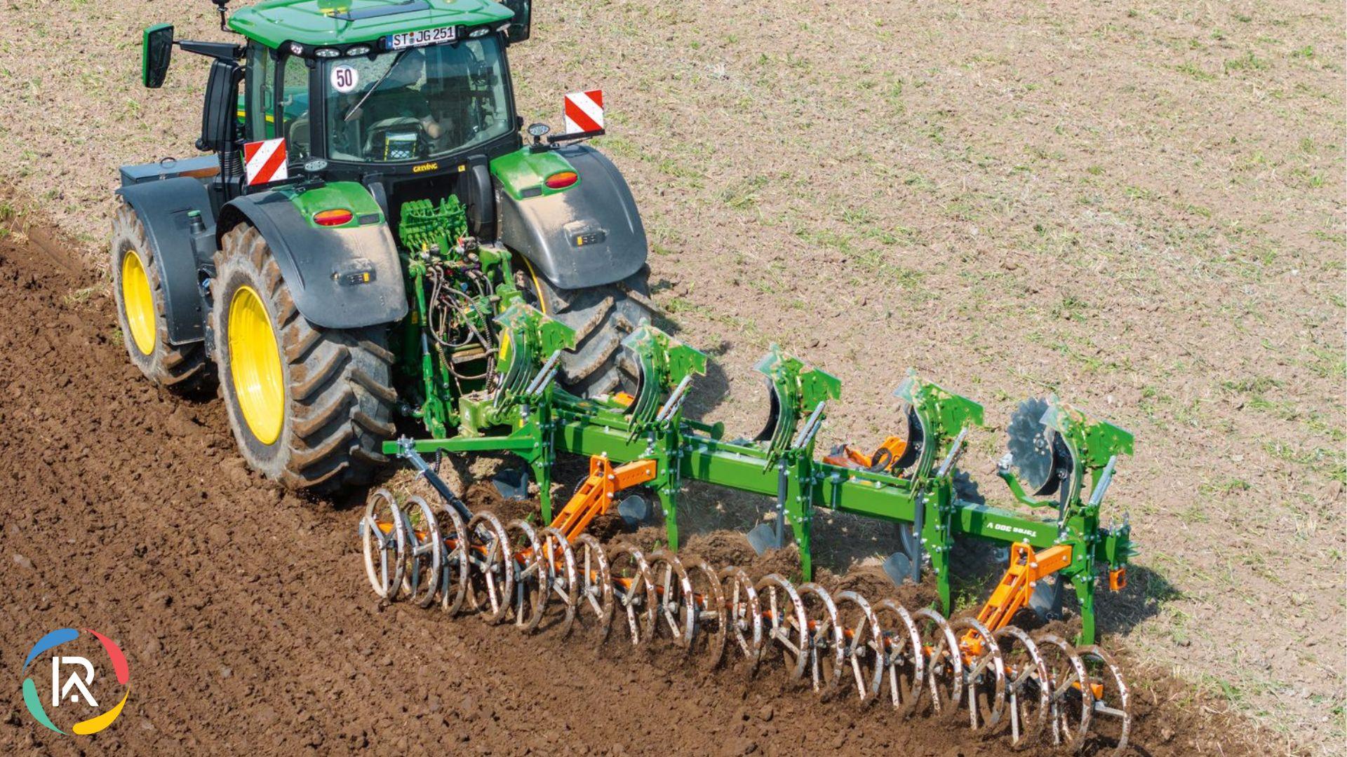 Amazone Ploughs with VSS Agro Furrow Packer