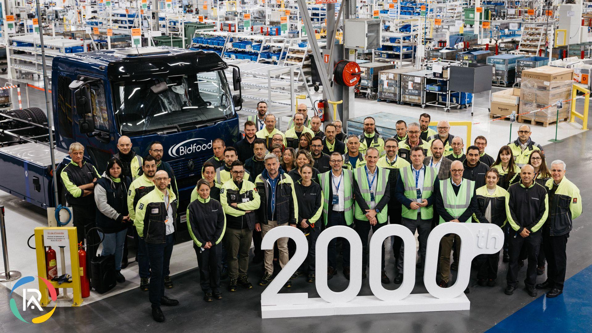 Bidfood NL Adopts 50 Renault E-Tech Trucks
