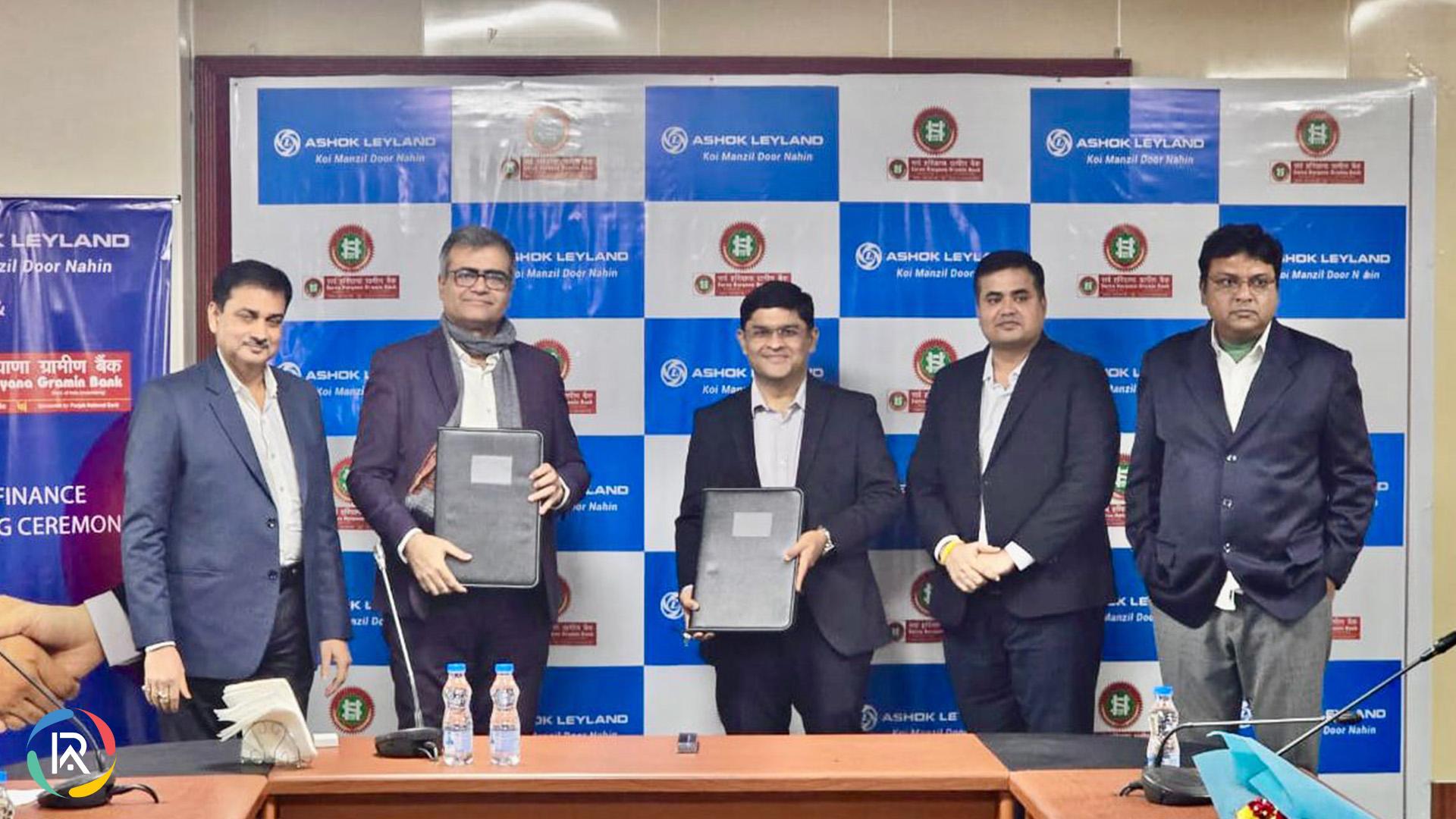 Ashok Leyland partners with SHGB for Vehicle Finance