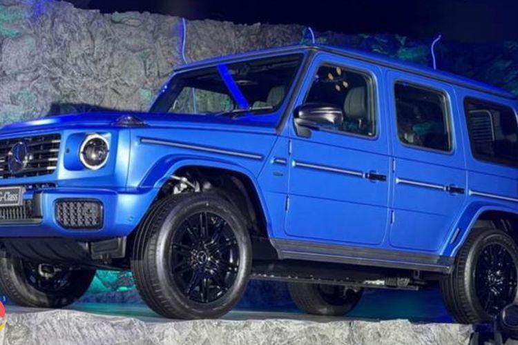 Mercedes Launches Electric G-Class SUV