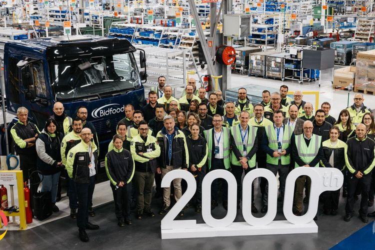 Bidfood NL Adopts 50 Renault E-Tech Trucks