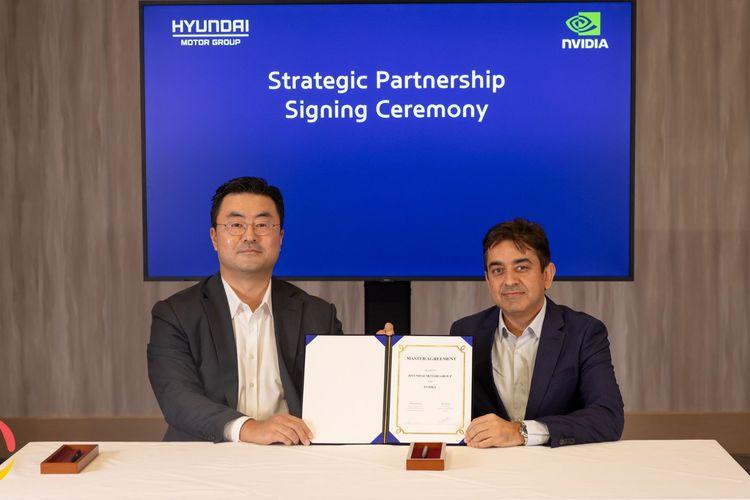 Hyundai & NVIDIA Partnered for AI Mobility