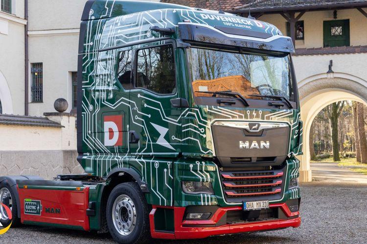 MAN Delivers First eTruck to Duvenbeck Group for Logistics