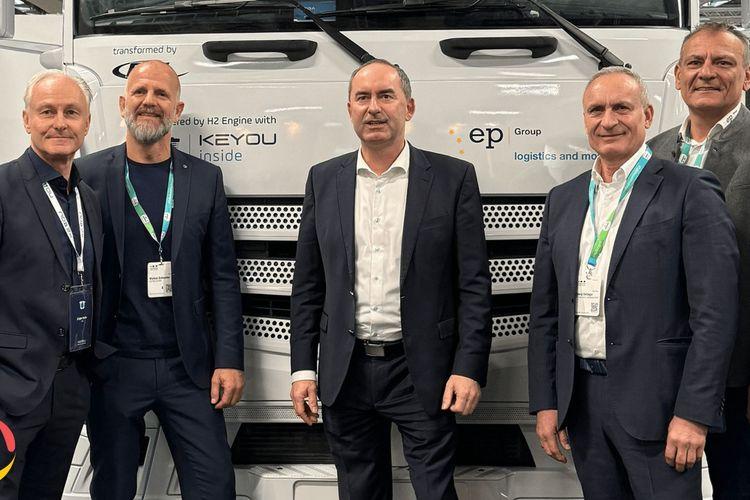 KEYOU Delivers Hydrogen Truck to EP-Trans