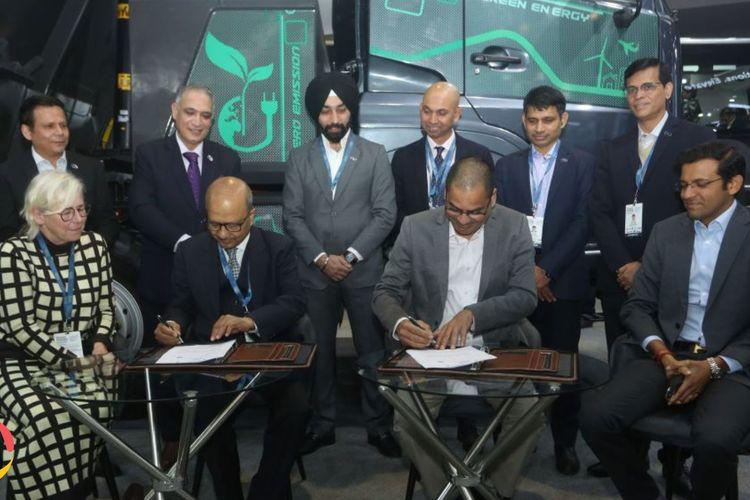 VECV Signs Agreement with Baidyanath-LNG for LNG Trucks