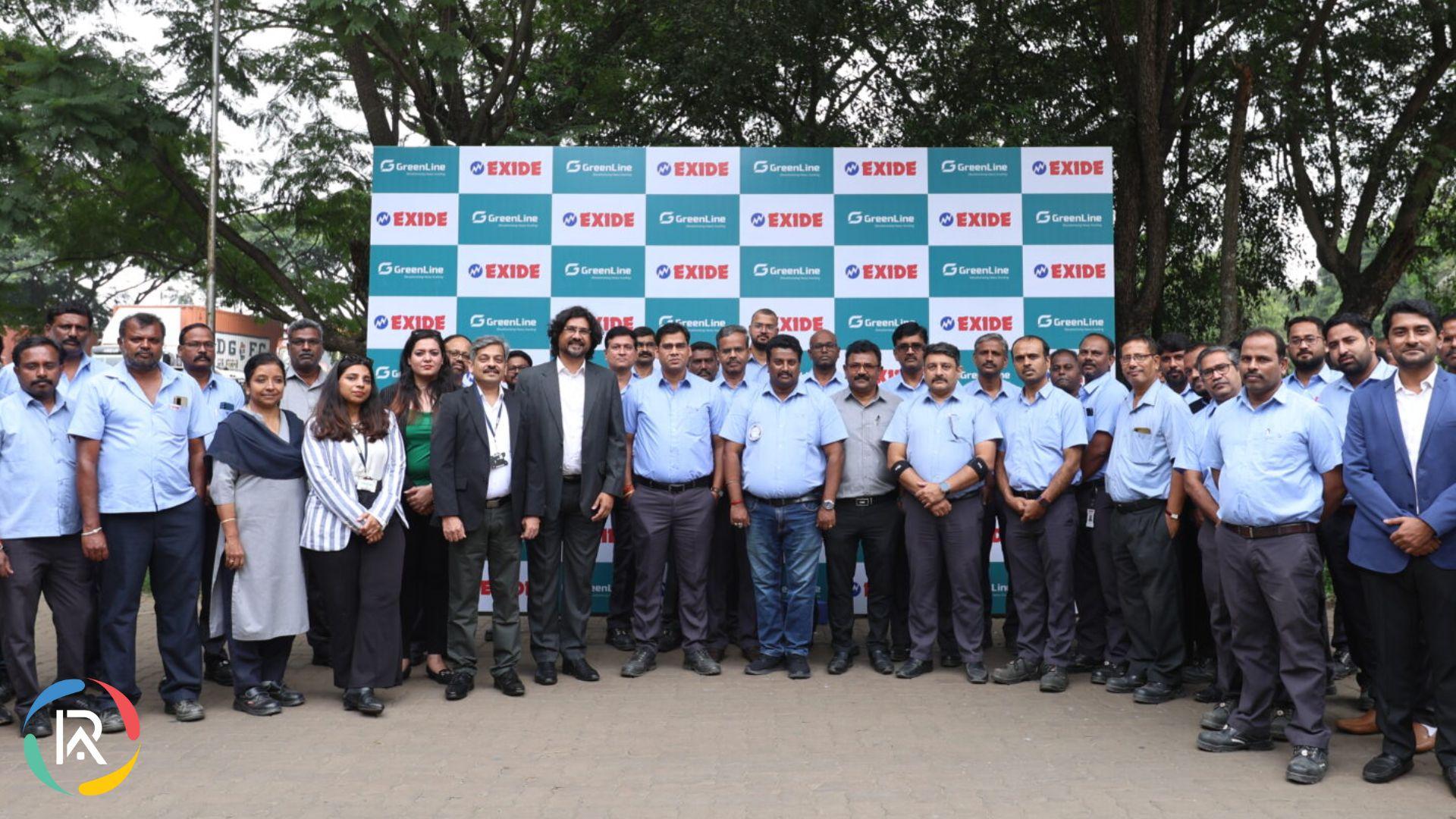 GreenLine Partnered Exide for LNG Trucks