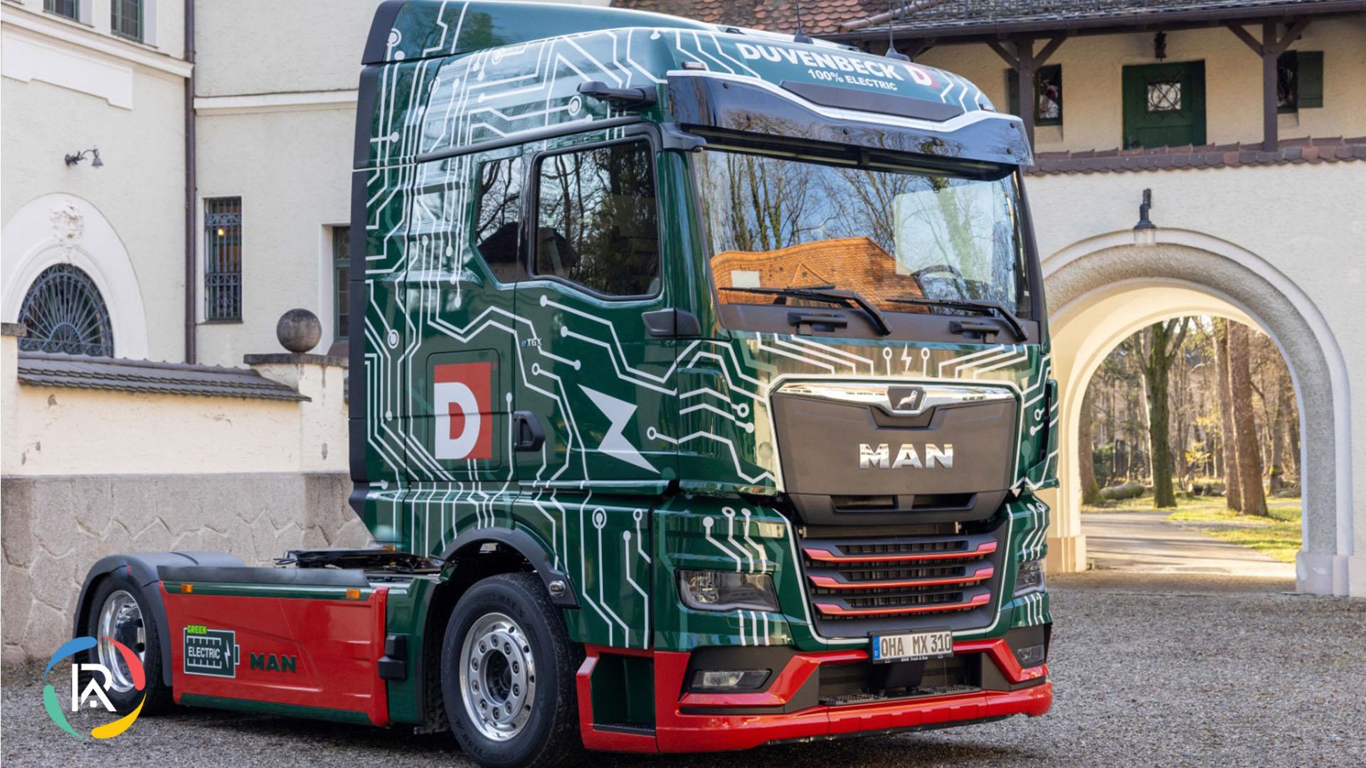 MAN Delivers First eTruck to Duvenbeck Group for Logistics