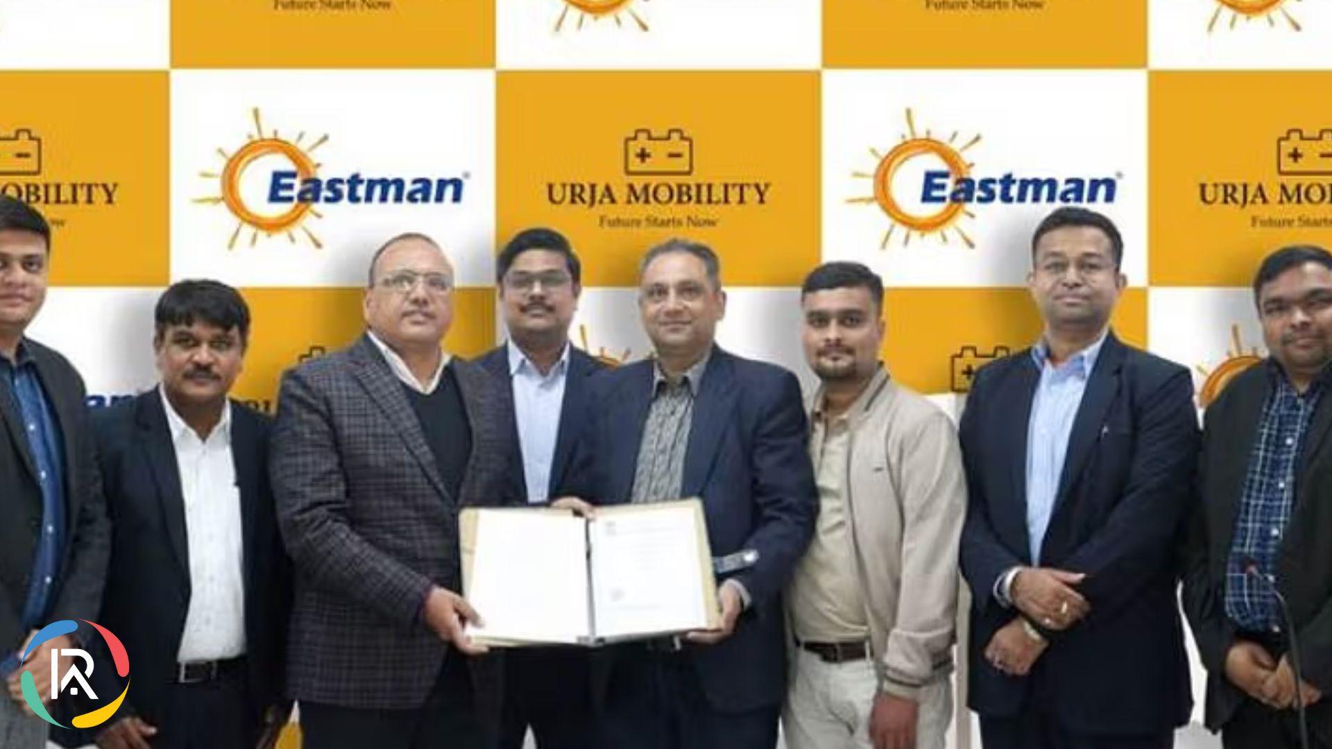Eastman & Urja Partner for 20,000+ EV Batteries