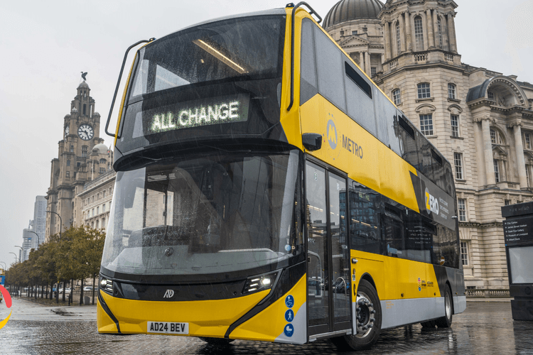Liverpool orders Enviro400EV buses from Alexander Dennis