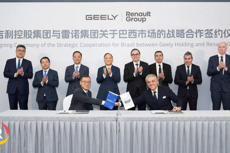Renault and Geely Partnership for Produce Zero-Emission Vehicles in Brazil