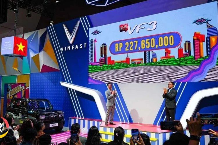 VinFast Introduces VF 3 for Sale in Indonesia