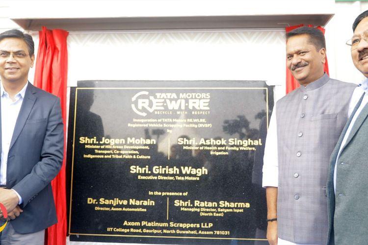 Tata Motors inaugurates vehicle scrapping facility in Guwahati
