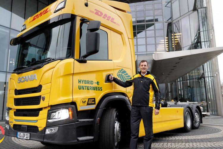 Scania & DHL Test Electric Truck with Range Extender