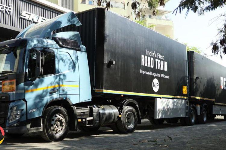 Volvo Trucks Launches Road Train for India