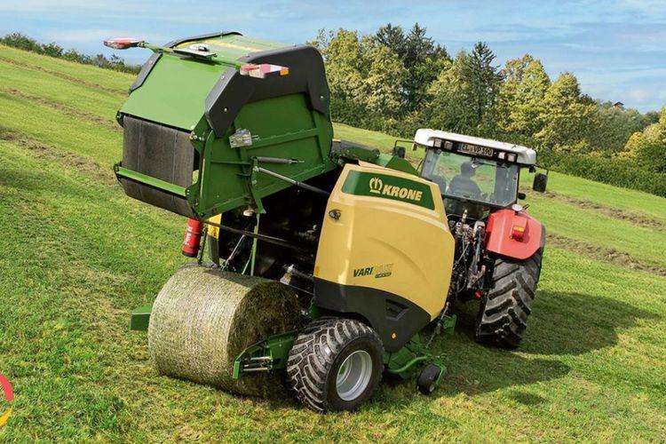 Krone Adds Bale Clamp for VariPack Balers