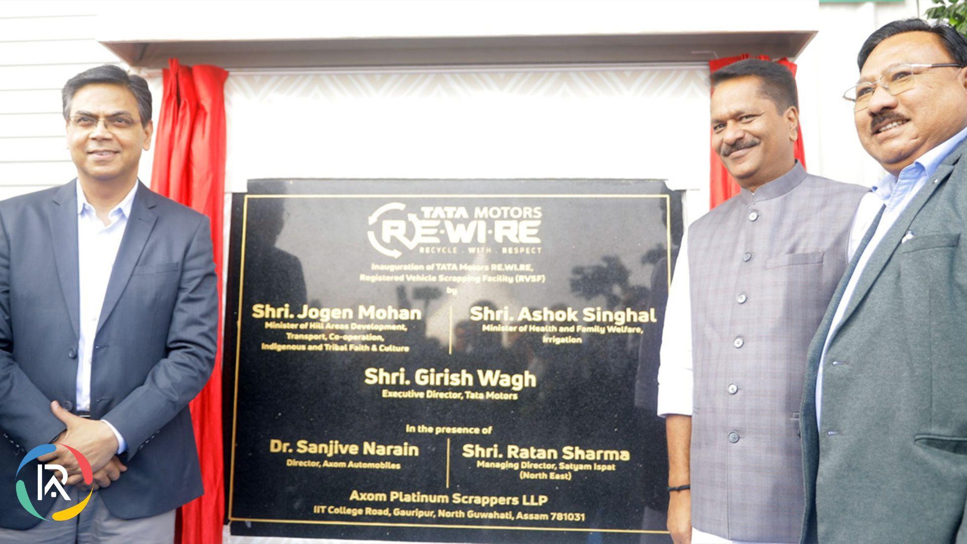 Tata Motors inaugurates vehicle scrapping facility in Guwahati